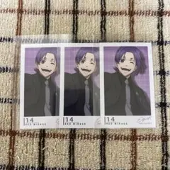 ブルーロック 御影玲王 スーツモデル インスタントカメラ風イラストカード セット
