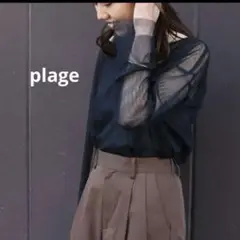 美品plage●シアートップス&インナーSET　カレンソロジー　Chaos