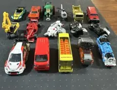 ミニカー16台セット　トミカ siku CE トーマス　大井川鐵道のサムネイル