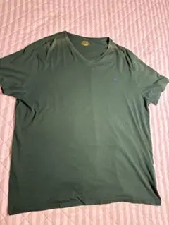 Polo Ralph Lauren Vネック Tシャツ ダークグリーン