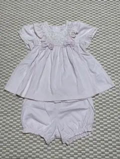 mezzo piano チュニックワンピース パンツ付き 80