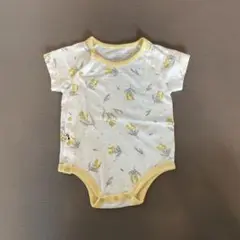 ロンパースkonny コットンメッシュボディスーツ　70cm 12m