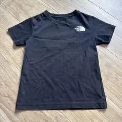 THE NORTH FACE 黒 Tシャツ 迷彩ロゴ
