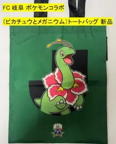 FC岐阜 ポケモンコラボ（ピカチュウとメガニウム） トートバッグ 新品 未使用品