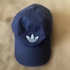 adidas ベースボールキャップ ネイビー 54cm
