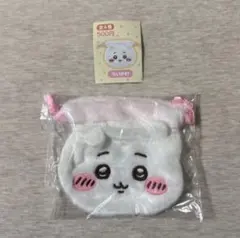 ちいかわ フワフワポーチ ホワイト/ピンク