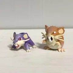 モンコレ★初期★ラッタ・コラッタ【希少】進化セット