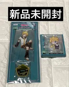 フリューくじ 初音ミク ぬーどるストッパーフィギュア D賞 F賞　鏡音レン