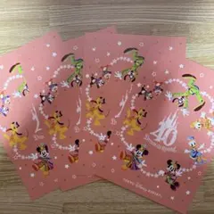 ディズニー 40周年 ポストカード ♡