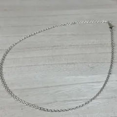 お見逃しなく✌️王道 silver925 ロール チェーン ネックレス 無骨 