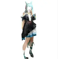 《 ウマ娘 コスプレ衣装 》 メジロアルダン 勝負服　2XL