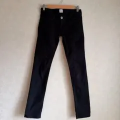 MOUSSY マウジー ブラックスキニー 25 日本製 ストレッチ ローライズのサムネイル