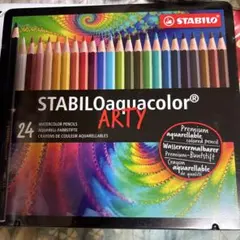 STABILO aquacolor 水彩色鉛筆 24色セットのサムネイル