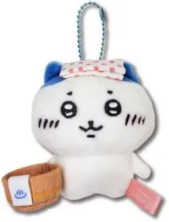 ご当地ちいかわ 温泉地限定 温泉♨︎ ぬいぐるみキーチェーン ハチワレ