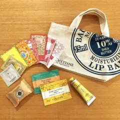 ロクシタン　トートバッグ　ハンドクリーム　サンプル　トライアルセット