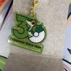ポケチャーム2 ポケモン 30周年ロゴマスコット ツタージャ