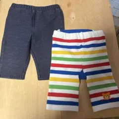 HOT.B ミキハウス ボーダー パンツ 90cmのサムネイル