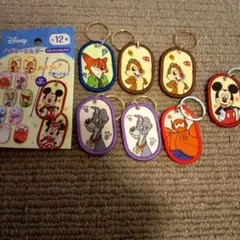 Disney タグキーホルダー 7種セットのサムネイル