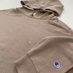 Champion ブラウン フード付きパーカー