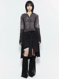 theredthread S asymmetric drape tops - メルカリ