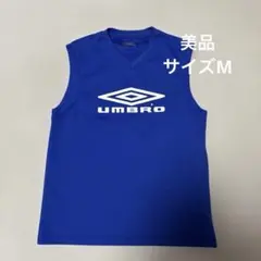 umbro ノースリーブタンクトップ 青　サイズMのサムネイル