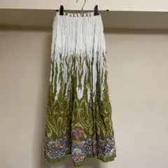 MALAIKA マライカ ロングスカート 花柄 ふんわりのサムネイル