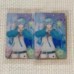 雪花ラミィ ウエハースカード 2枚セット