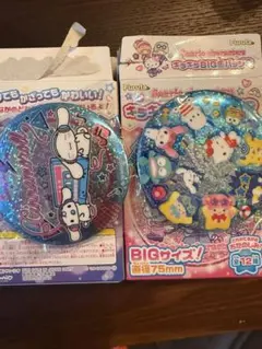 シナモン　サンリオ　バッジ　缶バッジ