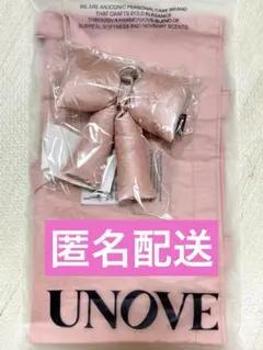 UNOVE アノブ ピンク トートバッグ リボンキーホルダーのサムネイル