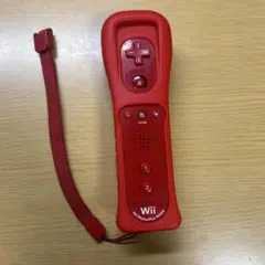 Wiiリモコンプラス レッド カバー付き