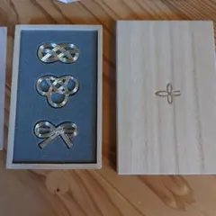 能作箸置き 3個セット 結びのサムネイル