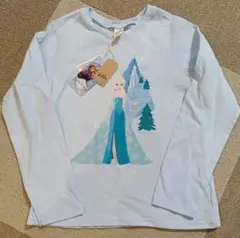 アナと雪の女王　エルサ　カットソー　新品タグ付　送料無料