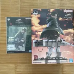 一番くじリヴァイ MASTERLISE 1/8 フィギュア & アクリルスタンド