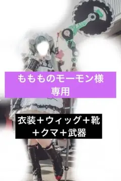 ももものモーモン様専用 ゼンゼロ カリン コスプレ フルセット