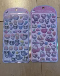 ハローキティ・マイメロディ コットンパフィー