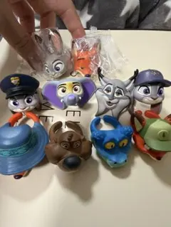 ディズニー　ズートピア キャラクター ファッションリング　10個　指輪　リング