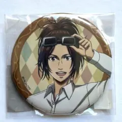 進撃の巨人　ハンジ　缶バッジ