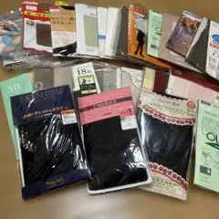 ブラックタイツ 80デニール 2点セット色々パンスト
