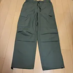 カーゴパンツ オリーブ ウエストゴムのサムネイル