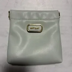 マリークワント メタルフレームバネクチポーチ