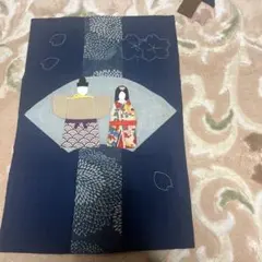 すがいとのお雛様のタペストリー・押し絵・古布・縮緬細工