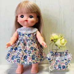 No.1896 メルちゃん　ワンピース　パンツ付き