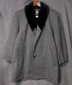 希少 60s 70s John David カナダ製 衿ボア ギャングコート