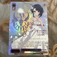 ヴァイスシュバルツ 雪の妖精 イリヤ SP サイン ヴァイスシュヴァルツ Fate 雪の妖精 イリヤ SP サイン - メルカリ