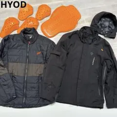 HYOD ヒョウドウ 防風 ウインドブロック インナージャケット 迷彩 L