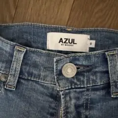 AZUL by MOUSSY ワイドレッグデニム S