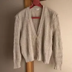 SURE LADY　カーディガン　ニット　グレー系　レナウン