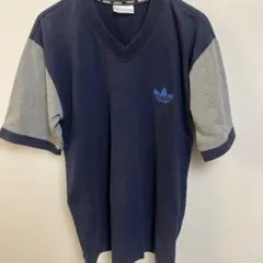 【adidas限定1997】トレフォイル刺繍Tシャツ　ヴィンテージ