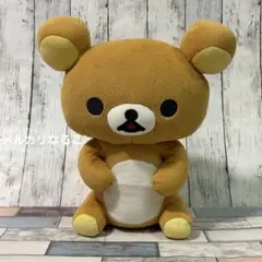 サンエックス リラックマ スエードタッチぬいぐるみXL 平成レトロ