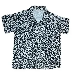 アメーバ バクテリアカモ 韓国軍学生軍事訓練用 半袖シャツ ミリタリー